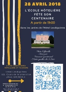 L'Ecole Hôtelière de Grenoble fête son Centenaire L'Ecole Hôtelière de Grenoble fête son Centenaire