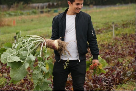 Apprentissage des gestes de maraîchage puisés de l'agriculture naturelle