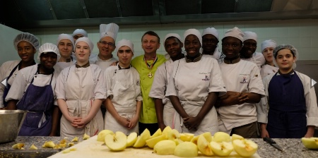 La Tablée des Chefs au CFA Belliard avec Frédéric Jaunault