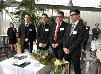 Martin Le Gailliard, Thomas Fort, Baptiste Géraud, Dimitri Lang