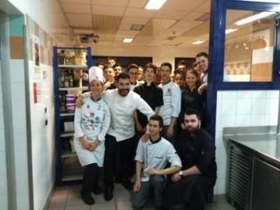 soirée gastronomique menée par Bartolo Curro, chef du Château de Candie à Chambéry