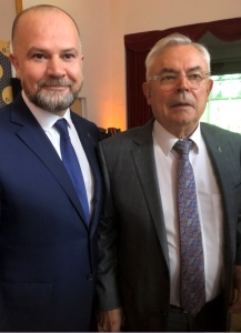 Jean-François Tostivint directeur-adjoint Paris et Richard Alexandre directeur du CFA Médéric