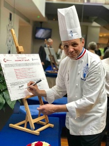 Eric Briffard directeur des arts culinaires de l'institut Le Cordon Bleu Paris, Co-fondateur du Collège Culinaire de France