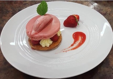 Macaron fraises du périgord Macaron fraises du périgord