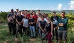 Les élèves élèves du lycée Martin Bret ont goûté aux joies des vendanges