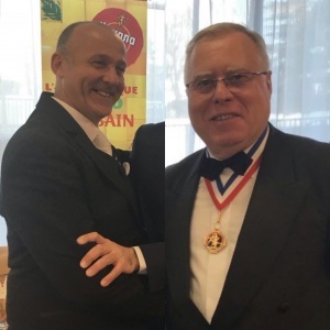 Emmanuel Fournis et Eric Appenzeller le président du jury