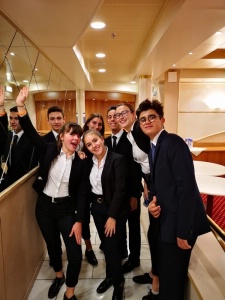 Les étudiants de Paul Augier en croisière Les étudiants de Paul Augier en croisière