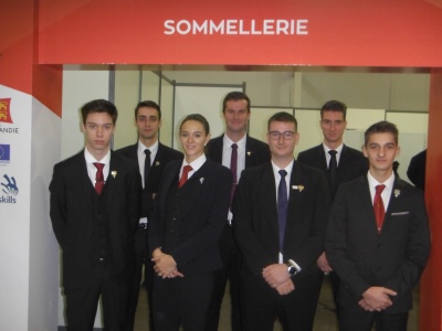 Les candidats Sommellerie des 45e Olympiades des Métiers Les candidats Sommellerie des 45e Olympiades des Métiers