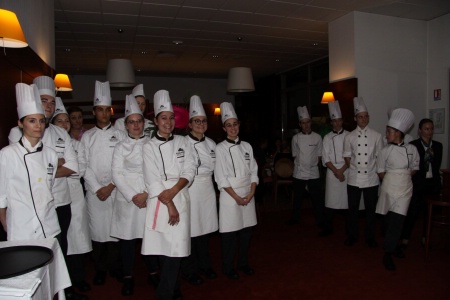 Les brigades de cuisines pour la soirée Thaï du 10 novembre