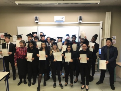 Les étudiants de la « Section Européenne » du lycée Guillaume Tirel ont obtenu le certificat d'anglais Cambridge English Certificate (CEC)