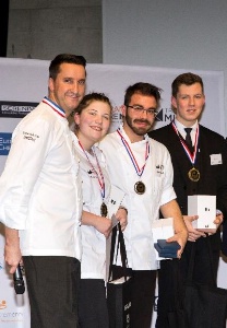 3ème place : CEFPPA Illkirch Marione Trendel, André Lentinello, Maxime Wahl