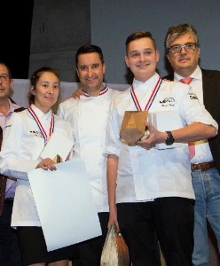 Prix spécial salé : lycée hôtelier Ste-Thérès La Guerche-de-Bretagne Clément Tarin,Morgane Olives