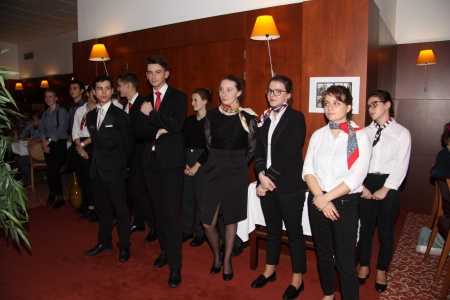 Les virtuoses du service pour la soirée Thaï du 10 novembre