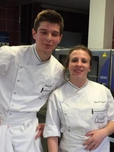 Deux des BTS du lycée de La Rochelle, initiateurs du projet éco responsable Deux des BTS du lycée de La Rochelle, initiateurs du projet éco responsable