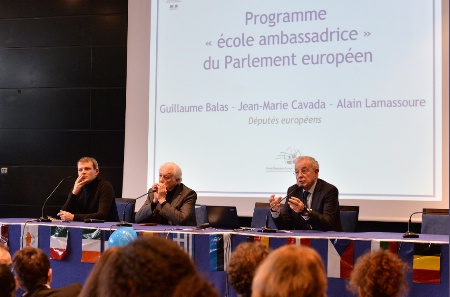 Guillaume Balas, Jean-Marie Cavada, Alain Lamassoure