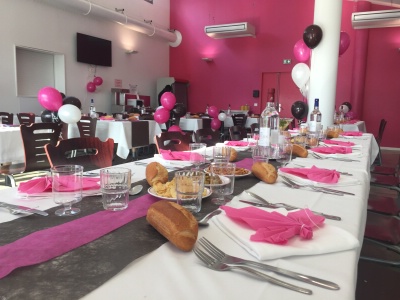 Le restaurant paré aux couleurs des restos du coeur