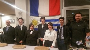 Les signataires du partenariat Franco-Uruguayien Les signataires du partenariat Franco-Uruguayien