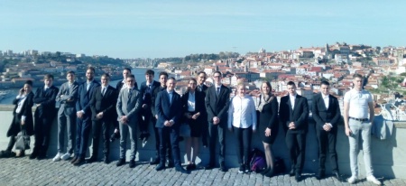 les apprenti(e)s du CFA interprofessionnel de Chartres à Porto
