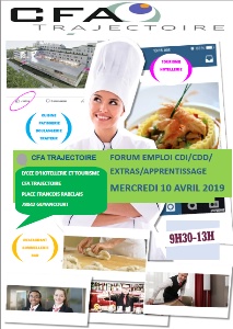 Forum Emploi du lycée hôtelier et CFA Trajectoire de Guyancourt Forum Emploi du lycée hôtelier et CFA Trajectoire de Guyancourt