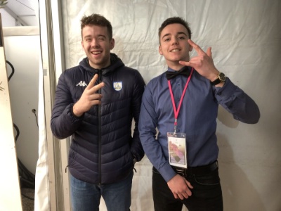 Alexis et Raphaêl dont la prochaine étape sera l'épreuve du MAF Barman au mois de mars Alexis et Raphaêl dont la prochaine étape sera l'épreuve du MAF Barman au mois de mars