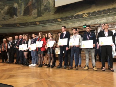 Les MAF 2018 ont été récompensés par région sur la scène Grand Amphithéâtre de la Sorbonne