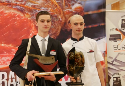 Le binôme vainqueur : Florentin Clément et Florian Marian. Le binôme vainqueur : Florentin Clément et Florian Marian.
