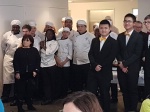 Menu allemand sur le thème de l'Hymne à la joie avec les 2nde Bac Pro Erasmus au lycée Belliard