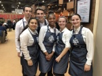 Le lycée Renée Bonnet de Toulouse sur le stand d'Interbev au salon de l'Agriculture