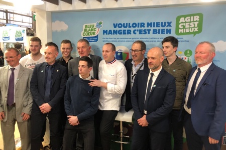 Les protagonistes de la signature avec Romain Raoul, Jean-Pierre Pasquet, Frédéric Simonin, Les protagonistes de la signature avec Romain Raoul, Jean-Pierre Pasquet, Frédéric Simonin,