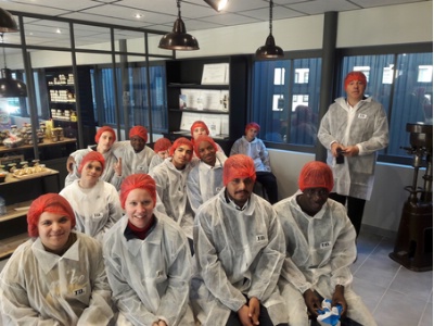 Les apprentis ont mis en application leurs connaissances sur l'hygiène