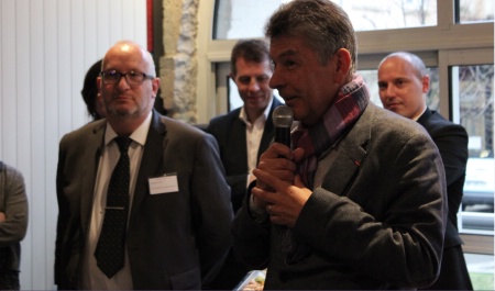 Intervention des parrains Régis Marcon et François Lofficial Intervention des parrains Régis Marcon et François Lofficial