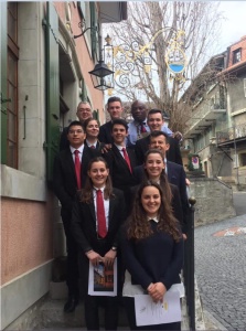 les sommeliers à l'auberge de l'Onde