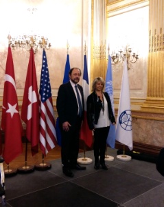 Philippe François, président de l'Amforht, et la députée Pascale Fontenel-Personne, présidente du groupe Tourisme au Palais Bourbon. Philippe François, président de l'Amforht, et la députée Pascale Fontenel-Personne, présidente du groupe Tourisme au Palais Bourbon.