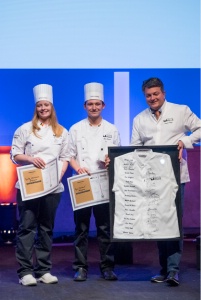 Prix Esprit d'Equipe – La Belgique avec Cyrielle Castelein et Ryan Truwant - Collège la Lys de Horécatel pour la Belgique
