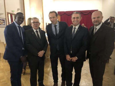 Richard Alexandre, Cyril Lanzerac, Dominique Mota et jean-François Tostivint