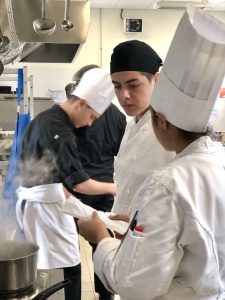 Bacs pro Cuisine (prix préparation d'un plat chaud)