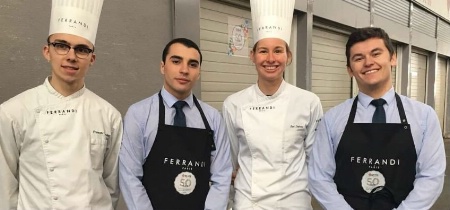 Les étudiants FERRANDI au 50ème anniversaire du marché de Rungis Les étudiants FERRANDI au 50ème anniversaire du marché de Rungis