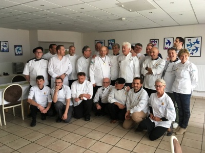 Le jury du concours Trophée 2019 des Cuisiniers de la Loire