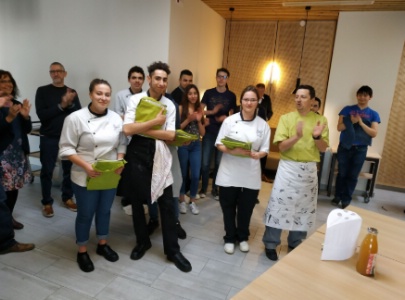 La remise de prix du concours ma pomme La remise de prix du concours ma pomme