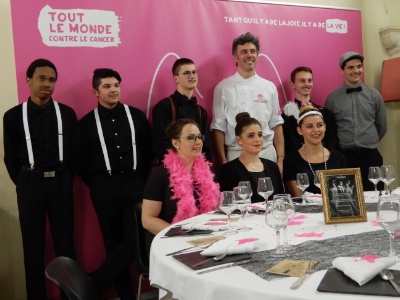 les élèves de Saint-Joseph avec Julien Cruege les élèves de Saint-Joseph avec Julien Cruege