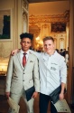 Vincent Biglioni de l'Institut Paul Bocuse et Danay Berthane du Cork Institute of Technology remportent la finale du concours « Dairy Chef »
