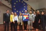 Séjour à Heidenheim d'une délégation du lycée René Auffray, à l'occasion du jubilé du jumelage entre Clichy, Heidenheim et Sankt Pölten