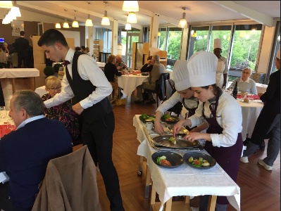soirée à thème « la cuisine s'invite en salle »