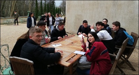 la classe de Tpro2 du lycée hôtelier de Blois, la classe de Tpro2 du lycée hôtelier de Blois,