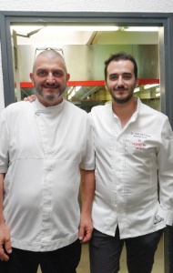 Joël Ruth et Antoine Gras, au lycée de Chamalières. Joël Ruth et Antoine Gras, au lycée de Chamalières.