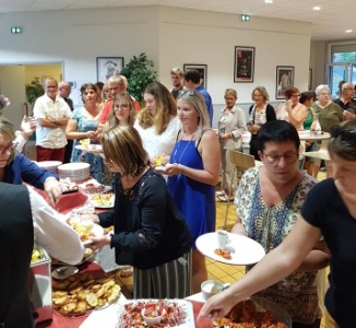 Inauguration de la nouvelle salle de restaurant en septembre dernier, rénovée sur fonds propres
