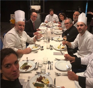 Les dîner des encadrants avec le chef Goubert de Potel & Chabot Les dîner des encadrants avec le chef Goubert de Potel & Chabot