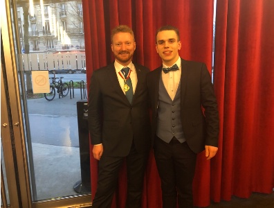 Kevin Chambenoit et Benjamin Riollon