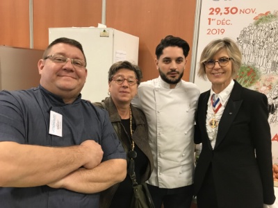 Hervé Colin, Sandrine Boux, Merouan Bounekraf et Chantal Wittmann ont participé au concours du meilleur apprenti de Charente Hervé Colin, Sandrine Boux, Merouan Bounekraf et Chantal Wittmann ont participé au concours du meilleur apprenti de Charente