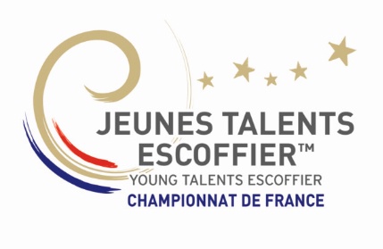 Championnat de France Jeunes Talents Escoffier 2020